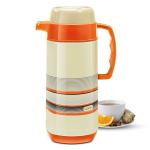Milton Regal Tuff Inner Stainless Steel Jug, 1.5 litre, 1 Piece, Orange | BPA Free | Hot and Cold | Easy to Carry | Leak Proof | Tea | Coffee | Water | Hot Beverages