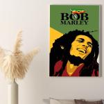 Surmul Multicolor Vinyl, Sunboard Medium Bob Marley Poster Inspirational Wall Posters Self Adhesive Sticker