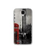 Casotec London Theme Design Printed Silicon Soft TPU Back Case Cover for Gionee P2S