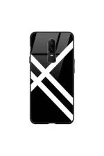 My Pc Wala Oneplus 6 Black Glass Premium Tempered Back Cover for Mobile