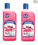 Regular Clean Rose Fragrance | Liquid Surface Cleaner for Bathroom and Floor 500ML | Pack of 2