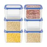 Milton Plastic Blue Stacko 360 Storage Container (Set Of 6)