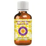 Deve Herbes Pure Chilli Seed Essential Oil (Capsicum annum) Natural Therapeutic Grade Steam Distilled 5ml