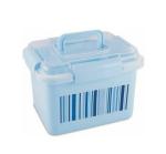 YASHODEEP PLASTIC Medical Box First Aid Kit Emergency Medicine Storage Box ( Blue )