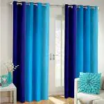 Mahi Textiles Premium Curtains Door||5feet||Pack of 2 Curtains.
