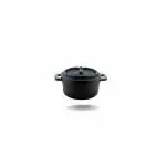 Trilonium Cast Iron Mini Cocotte Serving Pot 10 cms | Pre-Seasoned | 250ml