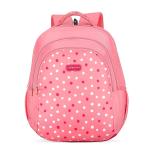 Lavie Sport Pink Polyester Unisex Gems 18 Inch Backpack-School Bag