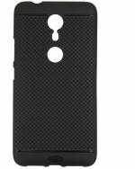 A ACCESSORIES KART Gionee S6S Black Rubber Back Cover