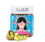Sulo Nutrition Happy Hair Biotin Gummies for Hair Growth with Amla | Child Development Gummies | Hair Gummies for Women, Men with B7, Zinc, Vitamins A to E, Folic Acid (for her, 30 days)