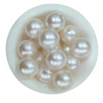 Goonmala Pearl Beads for Craft, Jewllery making, Embroidery, Rakhi, Arts & Craft, Decoration works, 18mm, 50 pc