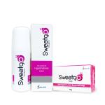 Salve Sweatgo Combo of Antiperspirant Anti-sweat Deodorant Underarm Roll-On & Astringent Anti-Bacterial Body Bathing Bar For Unisex (Pack of 2) 60ml