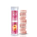 KETO VEDA Apple Cider Vinegar Effervescent Tablets for weight loss, Detox & clear skin(15 tabs)