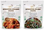 Mr. Yumpty Sprouted Masoor and Sprouted Bajra Pasta, Pack of 2, 200g Each
