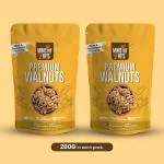 Ministry Of Nuts Premium Walnut 200g (pack of 2, Each 200g)