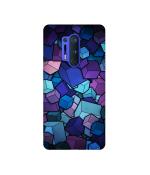 Casotec Color Box Design 3D Printed Hard Back Case Cover for OnePlus 8 Pro