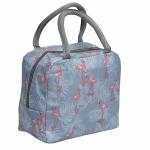 Yellow Weaves Insulated Travel Lunch/Tiffin/Storage Bag for Office, College & School Big Size (Grey)