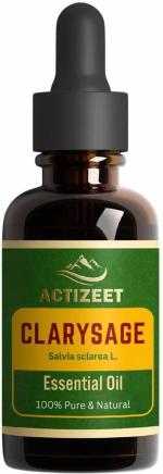 ACTIZEET Clary Sage Essential Oil Promotes Clear Skin, Healthy Hair (15 ml)