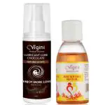 Vigini Intimate Chocolate Sexual Lubricant Personal Lube Water-Based Gel for Long Lasting Non-Sticky & Growth Massage Oil For Men-75ml