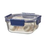 Lock & Lock Transparent Square Glass Food Storage Container 750 ml
