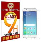 Kite Digital Oppo A71 Premium Tempered Glass Screen Protector Slim 9H Hardness 2.5D