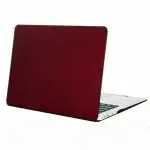 Aavjo MacBook Air Wine Red Removable Hard Shell Laptop Case Cover 33 x 23 x 2 cm