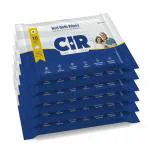 CIR Soft Body Cleansing Wet Bed Bath Wipes for Adults | Extra Large, 10 Wipes/Pack (Pack of 6), 60 Wipes