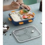 MYHEART Multicolor Stainless Steel Lunch Box Thermal Insulation Tableware Set, 750