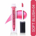 veloxveda MysticMatte Water & Smudge-Proof Lipstick | Enriched with Vitamin E & Jojoba Oil (SOFT BLUSH) 5 ml