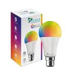 Syska SMW-12W-5C 12-Watt B-22 Wi-Fi Enabled Smart LED Bulb Compatible with Amazon Alexa and Google Assistant (16 Million Colors with Warm White/Neutral White/ Natural White)