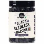 Urban Platter Seedless Black Afghan Raisins, 250g