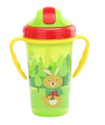 Adore PRO Kids Sipper cup - Food Grade - BPA Free - Detachable Handle - 400 ml (Green)
