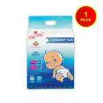 CooCoo Economy Extra Large (XL) Size - 71 diapers| Pack of 1 | (12-17-kgs)Soft Baby Diaper Pants with Leakage Protection