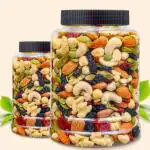 HAI PRABHU Mix Dry Fruits [Almonds, Cashews, Walnut, Green & Black Raisins,Apricot] (1Kg)