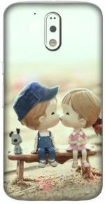 aadia Motorola Moto G (4th Generation) Plus Matte Vinyl Doll Printed Mobile Skin Sticker with Scratch Resistant Lamination