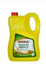 TEERTH GOLD Cold Pressed Groundnut Cooking Oil Plastic Bottle -5 Litre