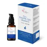 The Aesthetic Sense Co-Enzyme Q10 Face Serum 30ml | Vitamin C and Hyaluronic Acid Reduces Spots Overtime | Anti Acne Anti-Ageing Brightening Glowing Skin | Powerful Antioxidant for Women and Men