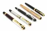 Ledos Metal Medium Exclusive Royal Fountain Pen (Pack of 5)