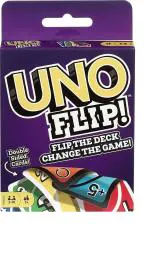 KidsZeeNie UNO Flip! Family Express Card Game with 112 Cards in A Sturdy Storage Tin