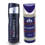 St Louis Inc Blackberry and Blueberry Deodorant Body Spray for Men (400ml)