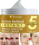 KURAIY Pure 5 Seconds Instant Wrinkle Remover Face Cream Eye Firming Anti Aging Lifting Moisturizing Facial Cream Remove Fineline Skin Care