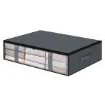 Awestuffs Underbed Storage Organizer Under Bed Clothing Organiser for Wardrobe Quilt Storage Bag Storage Container With Zipper Pack of 1