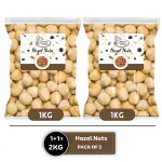 Nuts Vakil 2 kg Hazel Nuts| Brazil Akharot Dry Fruits