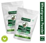 Naturewell Twin Pack of Wheat Grass Powder - Vegan| Immunity Booster & Detox (100 Gram Each)