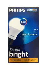 Philips A60 Stellar Bright 14W B22 Led Bulb 1260Lm, Warm White, Pack Of 3