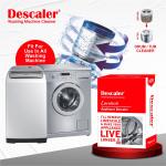 OXILY Washing Machine Cleaner and Descaler | Limescale Remover | Descaling Powder For all Companies Front and Top Load Machine | For Cleaning Inside Tube and Drum | 300 GM