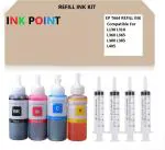 INK POINT Refill T664 for EPSON L110, L130, L210, L220, L360, L361, L365, L380 Multicolor Ink Bottle pack of 8