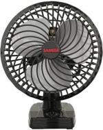 Sameer 230 MM 3 Blade Powerful High Speed Motor Anti Dust Wall Cum Table Fan, Black