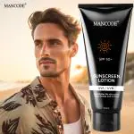 MAN CODE Sunscreen Lotion 100ml | UVA & UVB Protection | With Liquid Spf 50+ | Non Greasy and Oil Free | For All Skin Type | Sunscreen For Men & Women | Blue Light Protection | Oily, Dry, Sensitive & Combination Skin | Pack Of 1