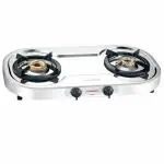 Premier Marvel 2 Burner Stainless Steel Oval Manual LPG Stove