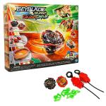Bey Blade Burst Quaddrive Cosmic Vector Battle Set Battle Game Set With Beystadium, 2 Battling Top Toys And 2 Launchers For Ages 8 And Up
